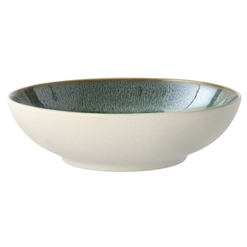 Gastro Pastatallerken 20 cm, Grøn / Hvid