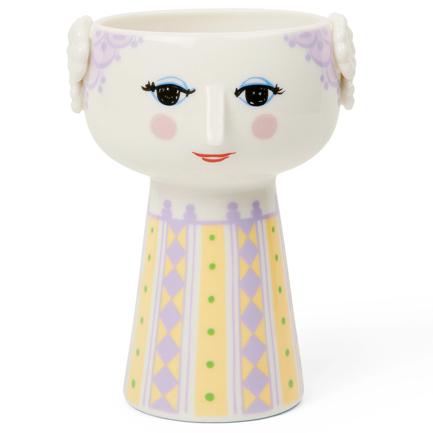 Bj&oslash;rn Wiinblad Eva Vase 15 Cm Lavender - Vaser Porcel&aelig;n Lavendel - 56536