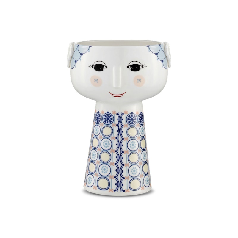 Eva Vase Blue, 12,5 cm