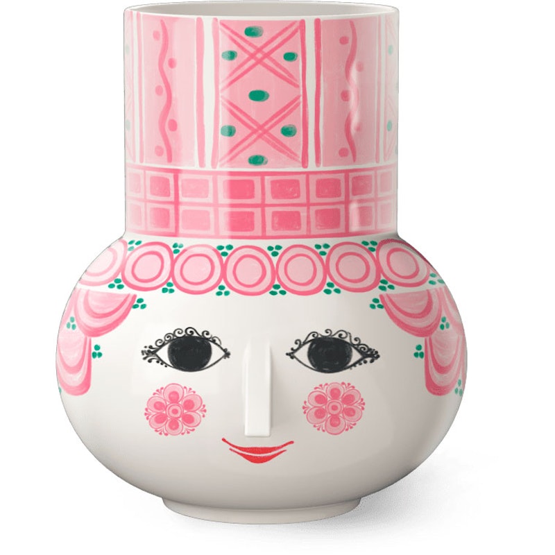 Olga Vase 15 cm, Rosa