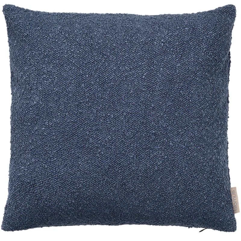 BOUCLE Pudebetræk 40X40 cm, Midnatsblåt