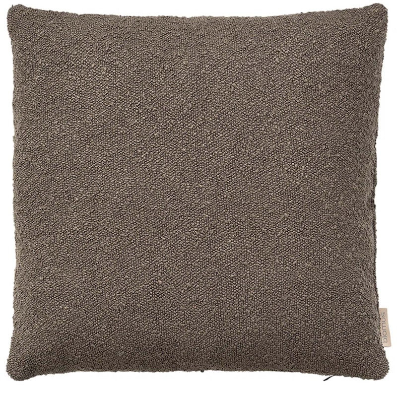 BOUCLE Pudebetræk 50X50 cm, Espresso