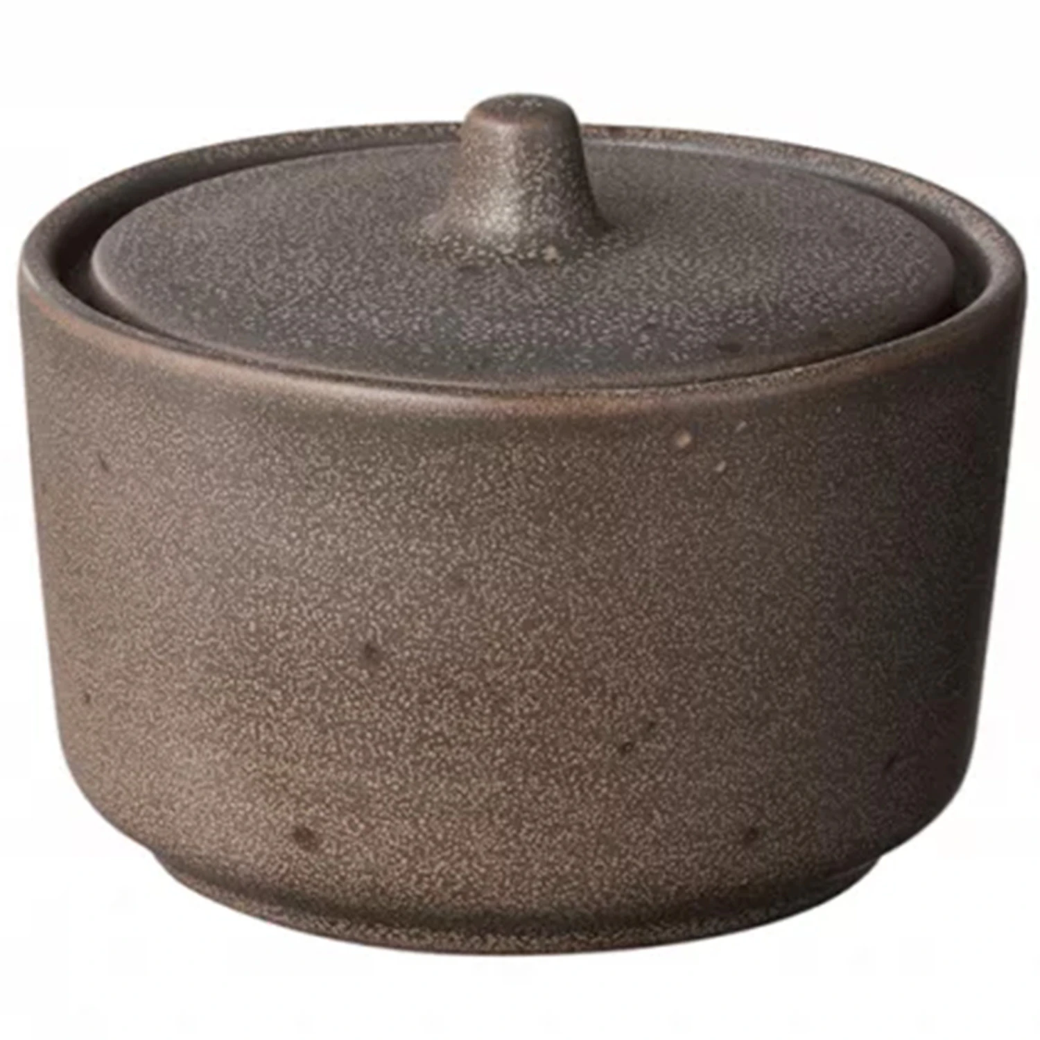 Blomus Kumi Sukkersk&aring;l Med L&aring;g - Sukkersk&aring;le Keramik Espresso - 64428