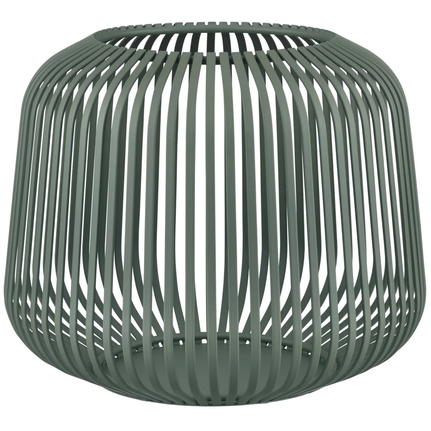 Blomus Lito Lysestage &Oslash;20 Cm Agave Green - Lysestager Pulverlakeret St&aring;l Gr&oslash;n - 64661