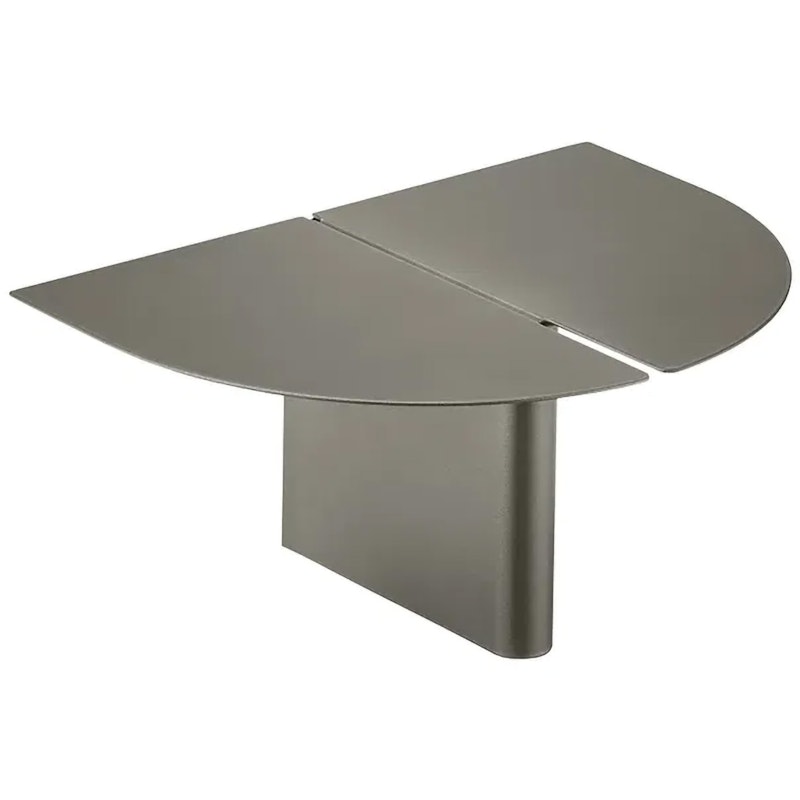 ORU Vägghylla S 30 cm Rostfritt stål Matt Væghylde Burned Metal