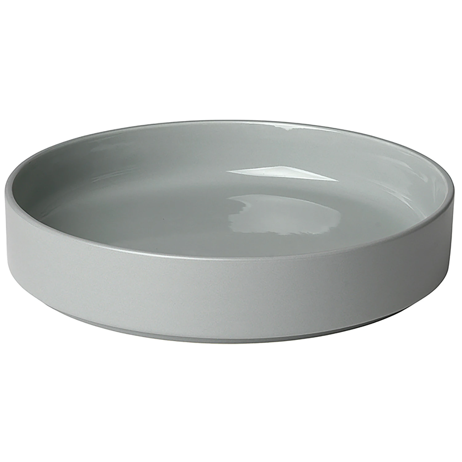 Blomus Pilar Dyb Tallerken 20 Cm - Dybe tallerkner Keramik Mirage Grey - 63716