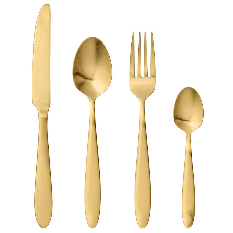 Bloomingville Bestiksæt 4-Dele, Guld