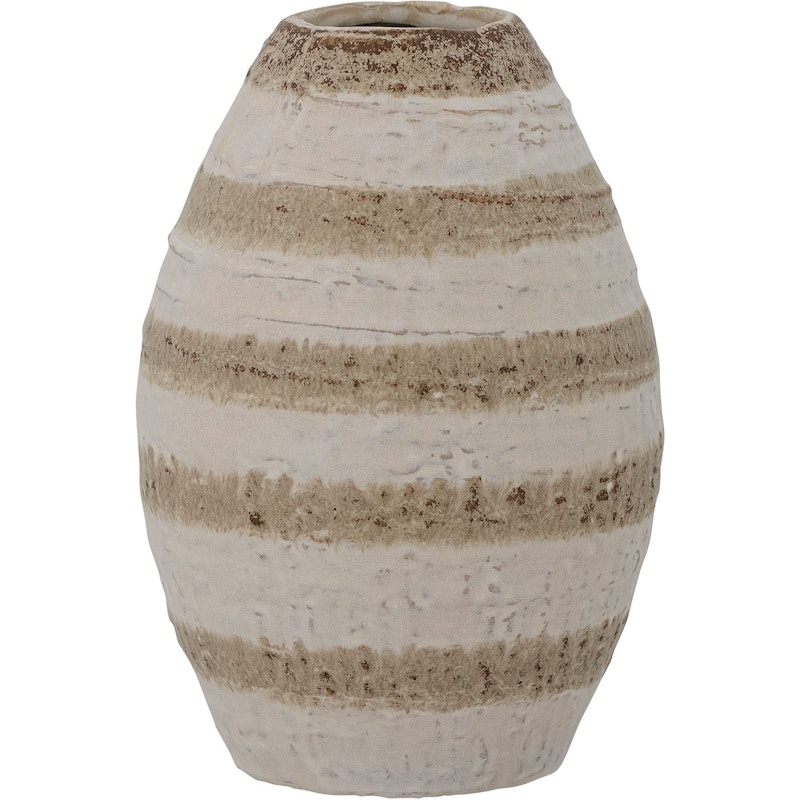 Charlen Vase Stentøj H17 cm, Naturlig