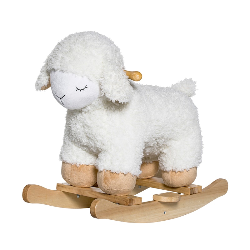 Gyngehest, Natur/Hvid