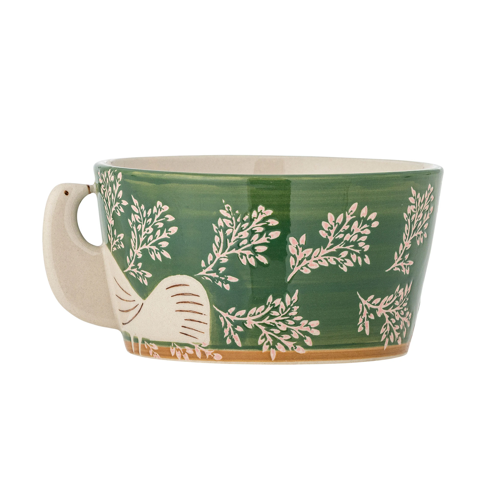 Bloomingville Hezha Bowl - Serveringssk&aring;le Stent&oslash;j Gr&oslash;n - 82072667