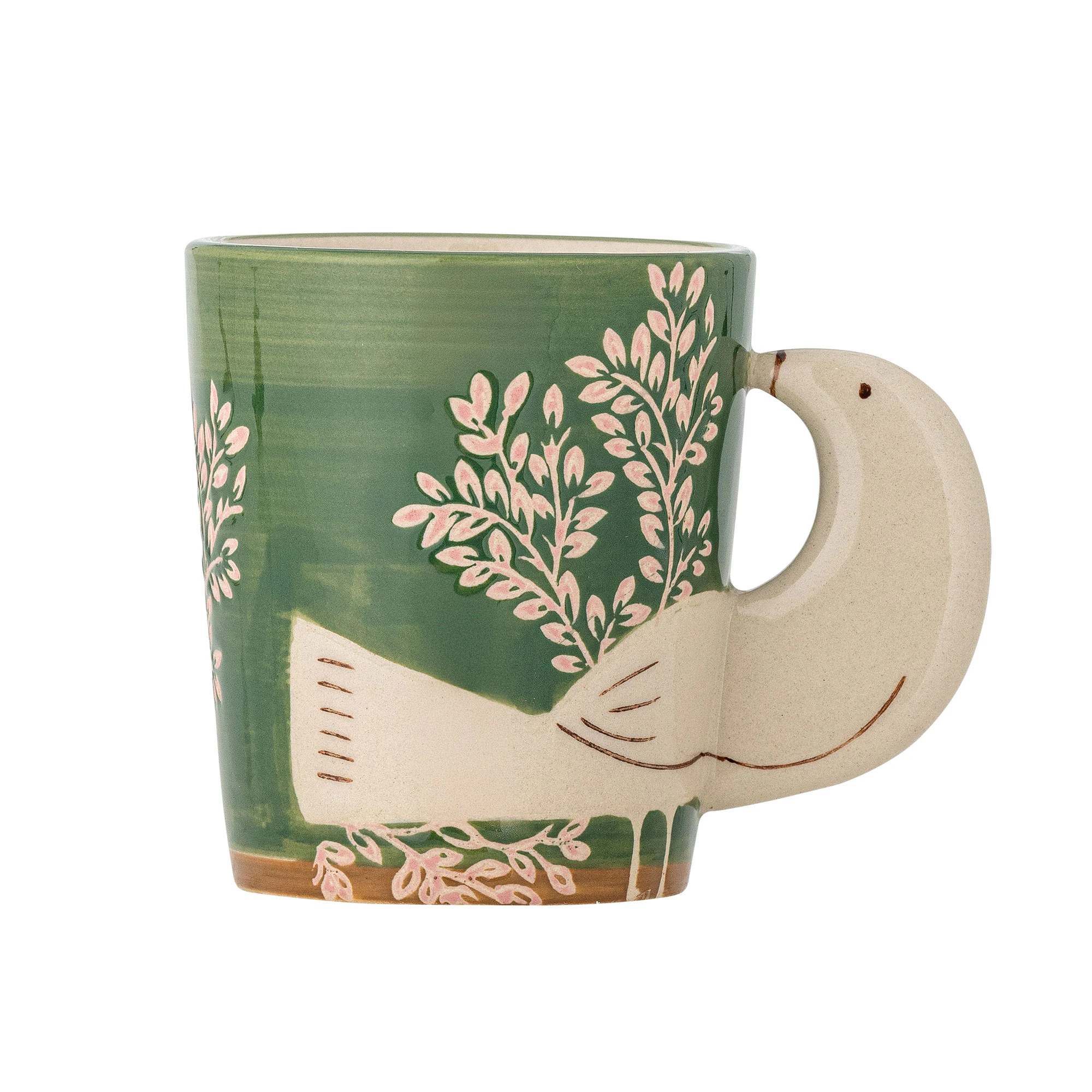 Bloomingville Hezha Cup - Kaffekopper Stent&oslash;j Gr&oslash;n - 82072668
