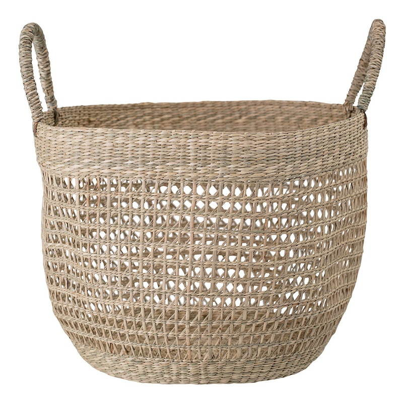 Kurv H24cm Ø34cm, Natur