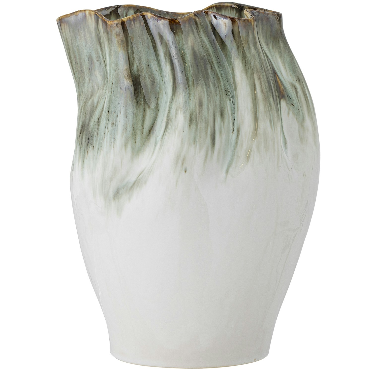 Bloomingville Nisha Vase Vase 28 Cm - Vaser Stent&oslash;j Gr&oslash;n - 82061715