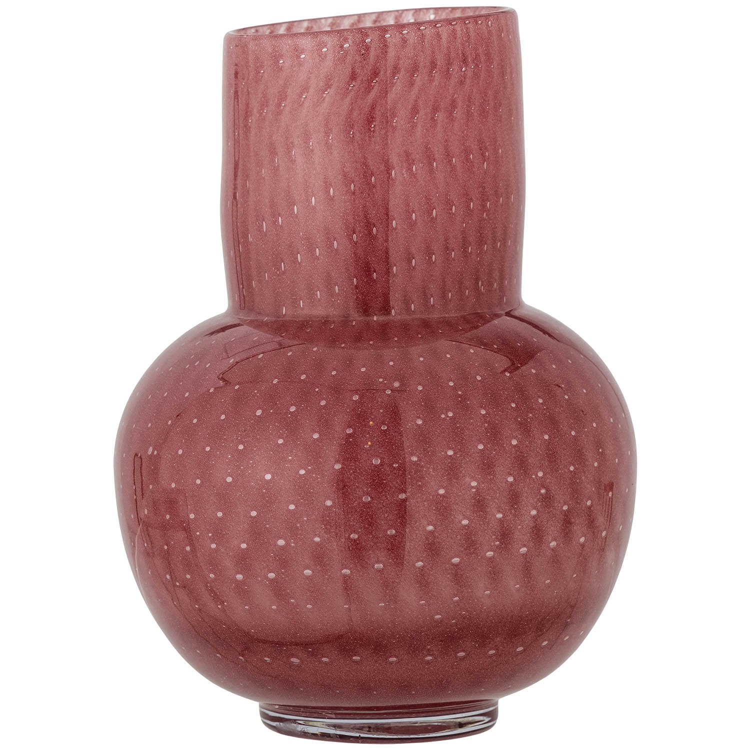 Bloomingville Roscoe Vase H21,5 Cm Rosa - Vaser Glas Rose - 82061263
