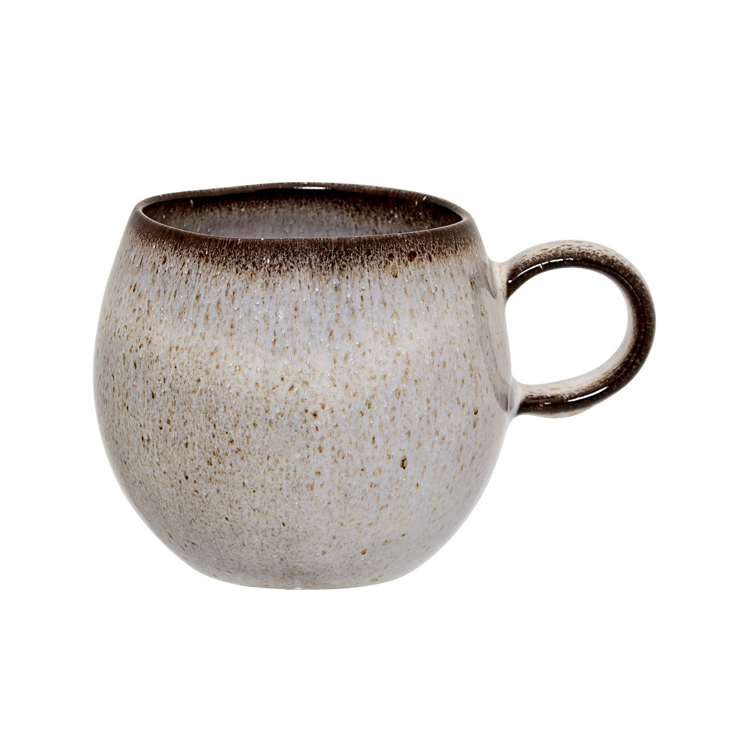 Bloomingville rine Kop &Oslash;8,5cm Lysegr&aring; - Kaffekopper Keramik Sand - 17905968