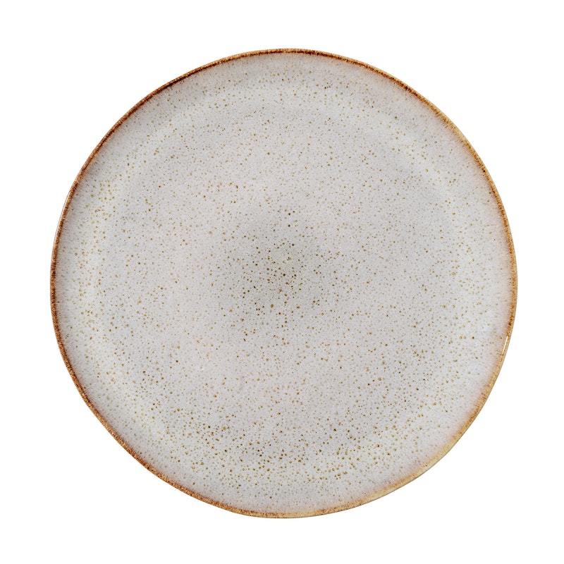 Sandrine Tallerken Ø28,5cm, Lysegrå