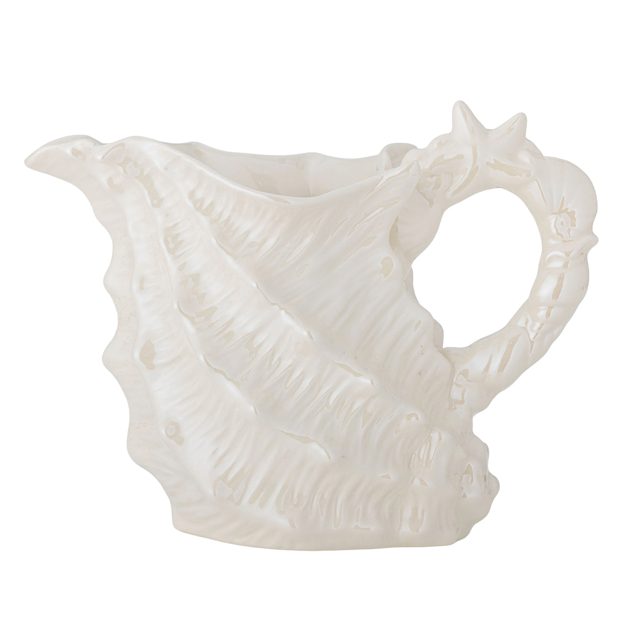 Bloomingville Shellie Jug - Vandkarafler & Vandkander Stent&oslash;j Hvid - 82072684
