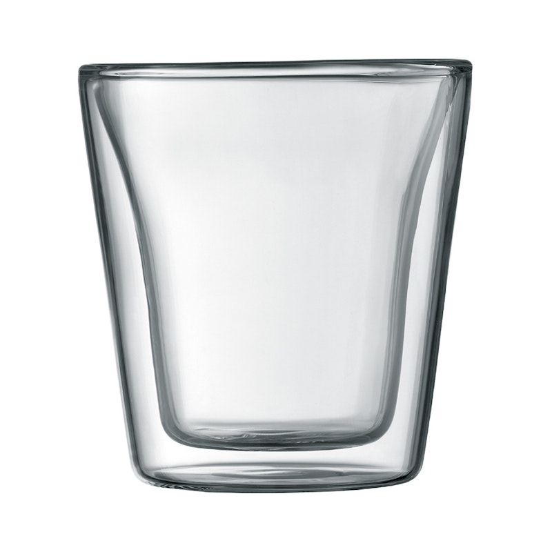 BODUM CANTEEN Dobbeltvægget Glas 10cl, 6 Stk