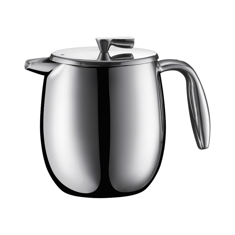COLUMBIA Kaffebrygger Dobbeltvægget Blank, 4 Kopp