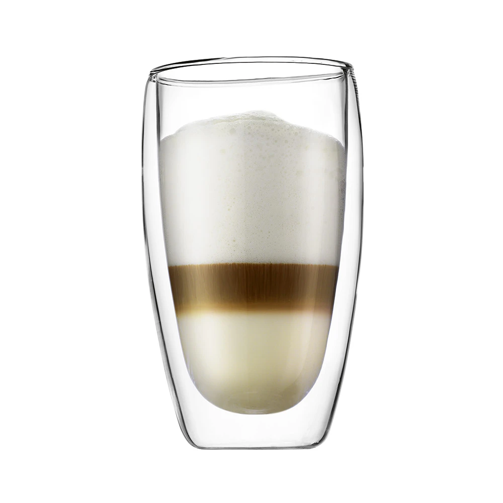 Bodum Pavina Dobbeltv&aelig;gget Kaffeglas 45 Cl 2 Stk - Kaffekopper Klar - 4560-10