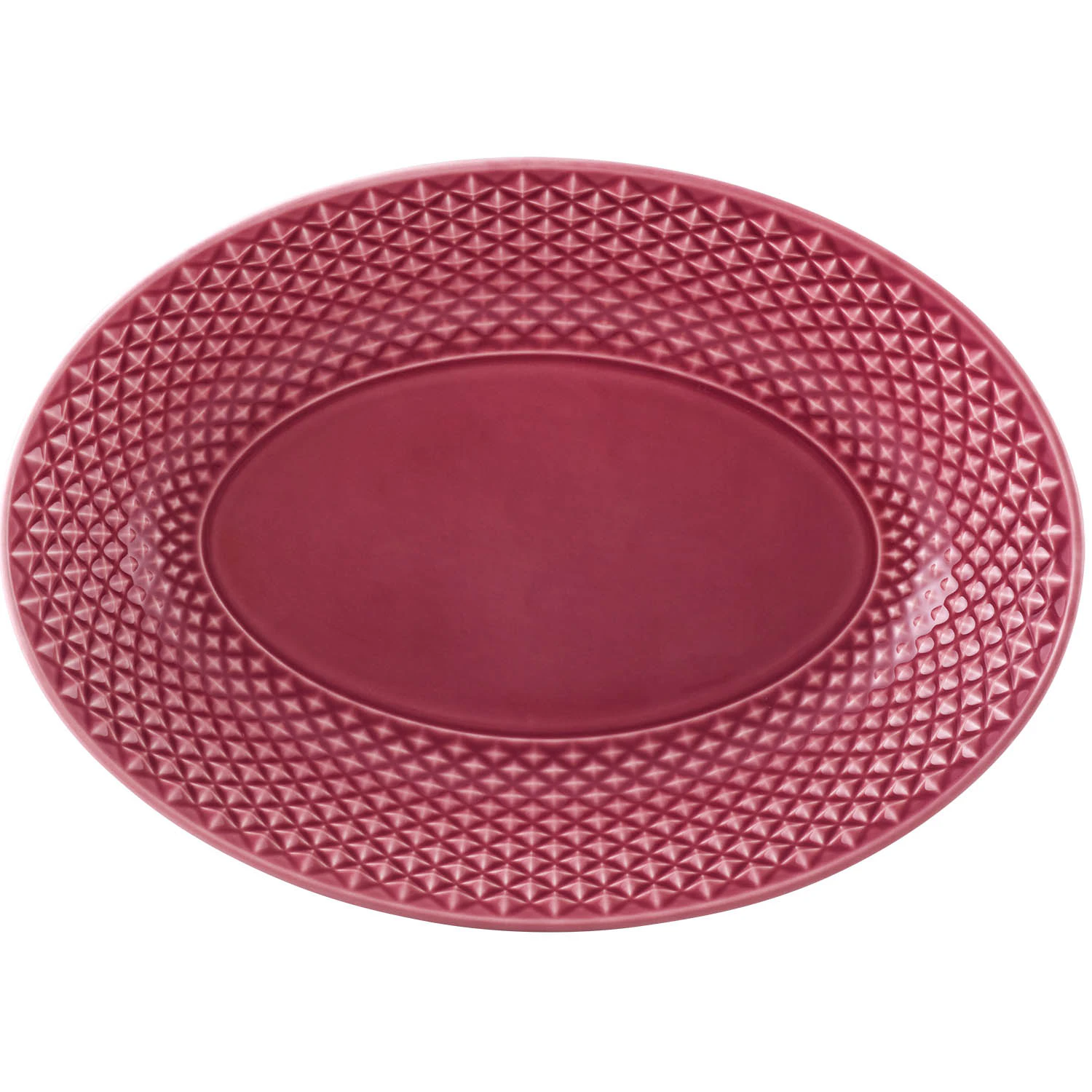 Bordallo Pinheiro Bicos Serveringsfad &Oslash;28 Cm - &oslash;vrige-tallerkner-fad Lert&oslash;j Rosa - 65032271