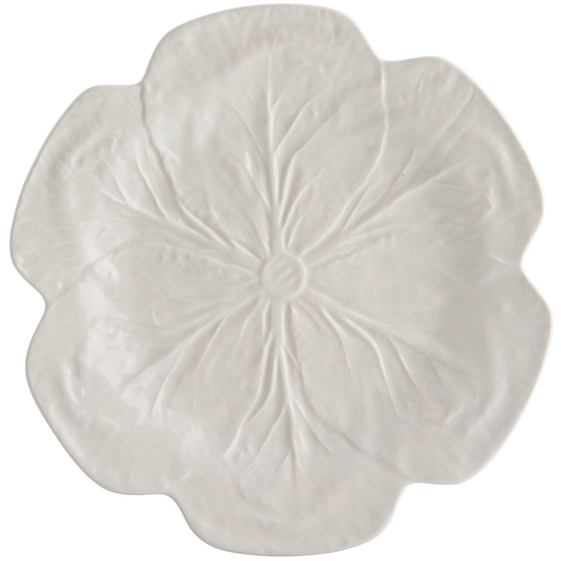 Cabbage Middagstallerken Ø26,5 cm, Branco
