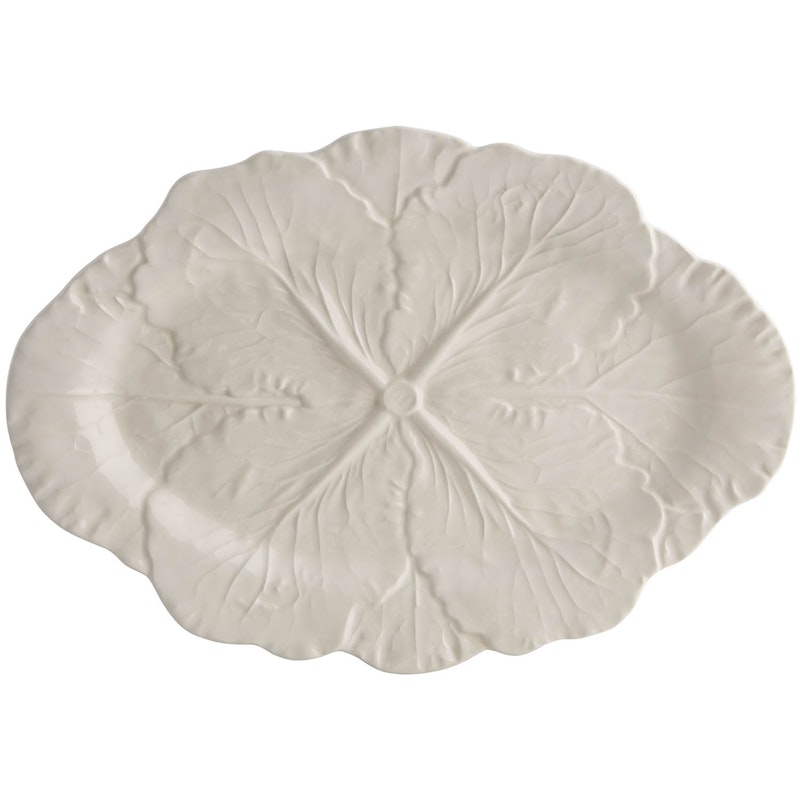 Cabbage Serveringsfad 37,5 cm, Branco