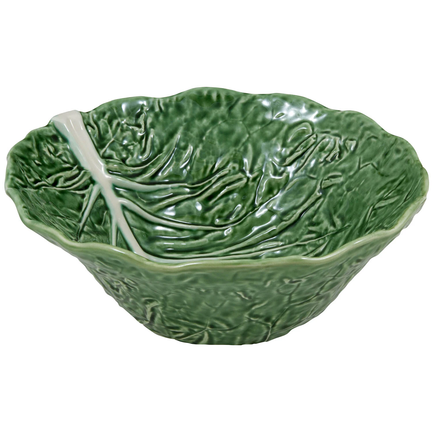 Bordallo Pinheiro Cabbage Salatsk&aring;l &Oslash;29 Cm - Salatsk&aring;le Lert&oslash;j Verde - 65000744