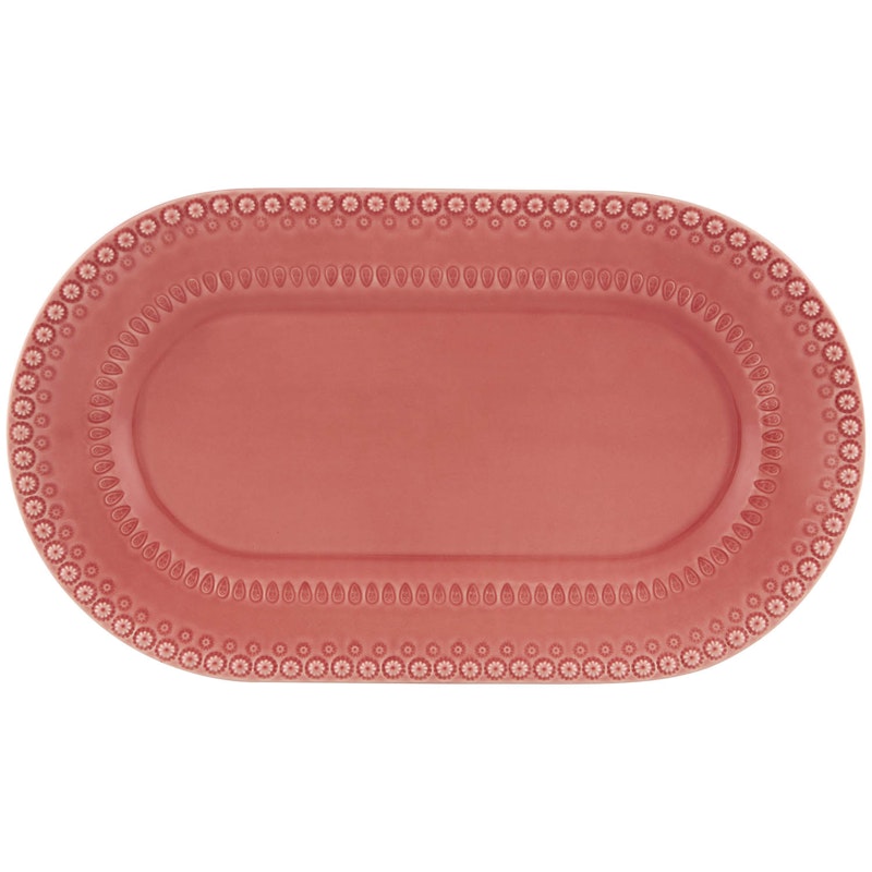 Fantasy Serveringsfad 45 cm, Rosa