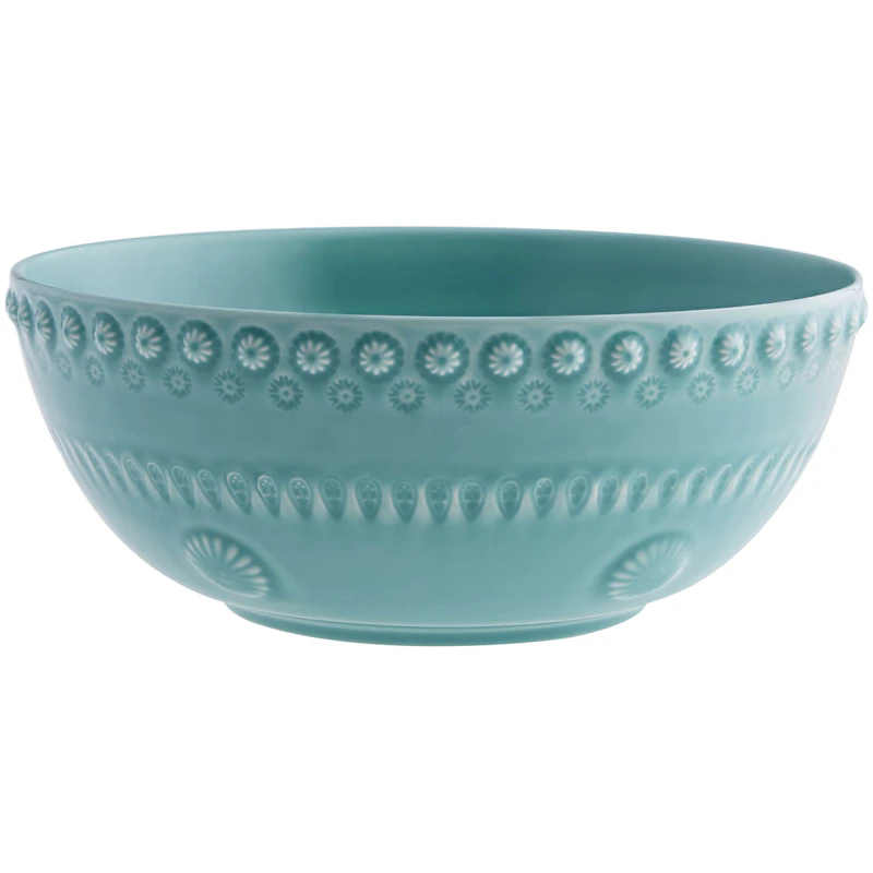 Fantasy Salatskål Ø30 cm, Turkis
