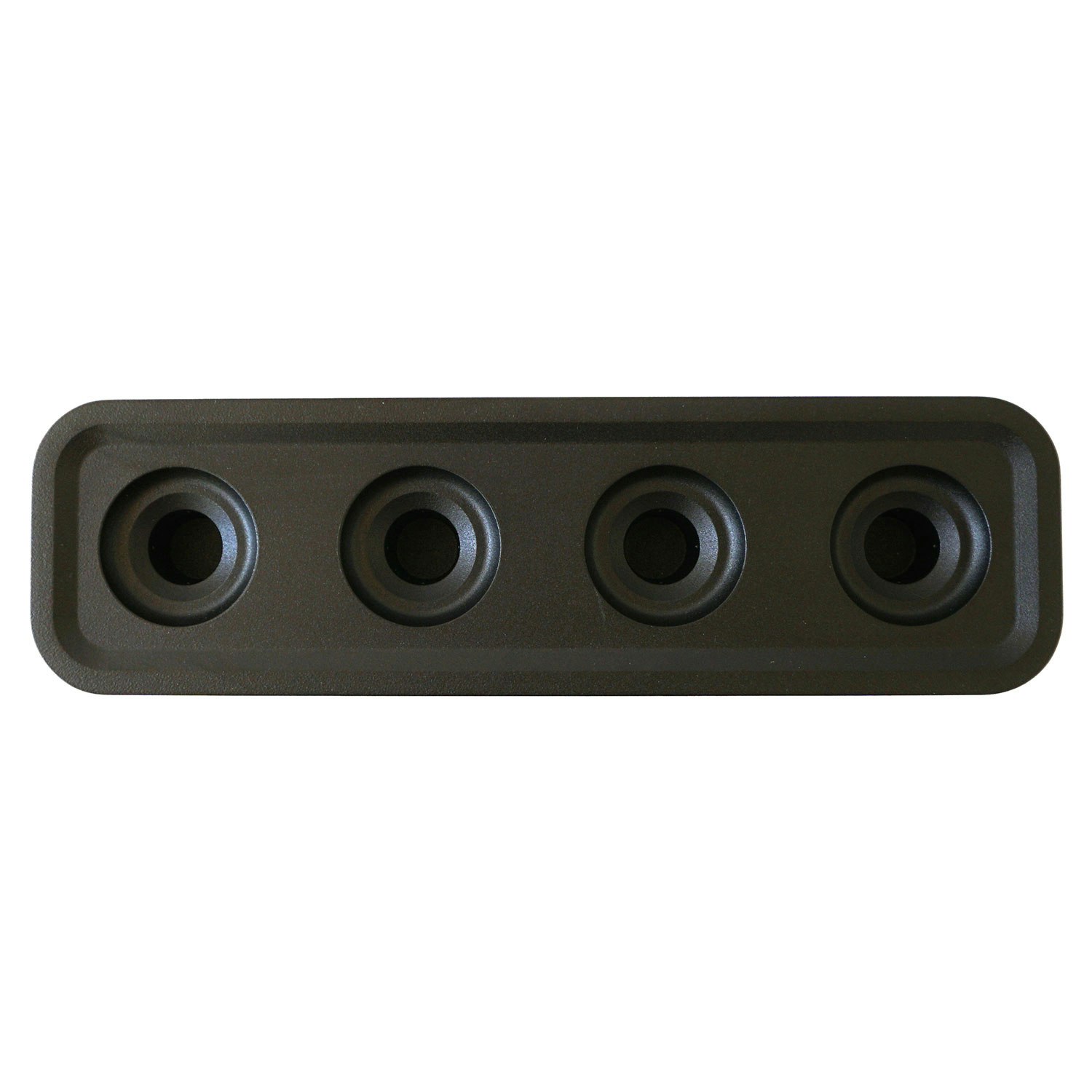 Born In Sweden Stumpastaken Fyrfadslys Long - Kalenderlys & Lysestager Aluminium Sort - 7340175-5