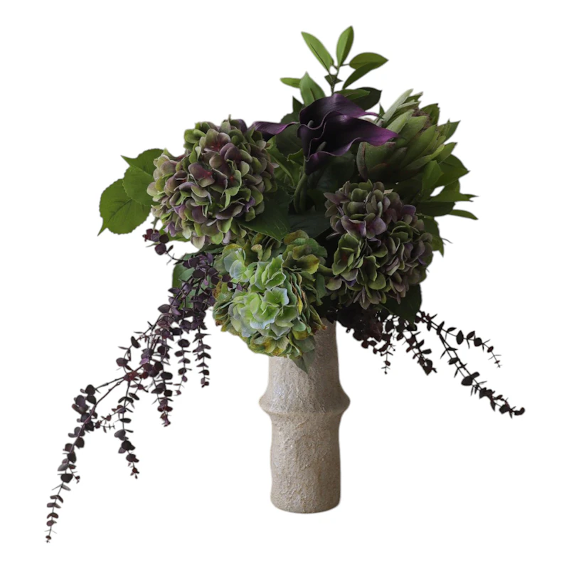 Aubergine Bloom Buket 106 cm 12-pak