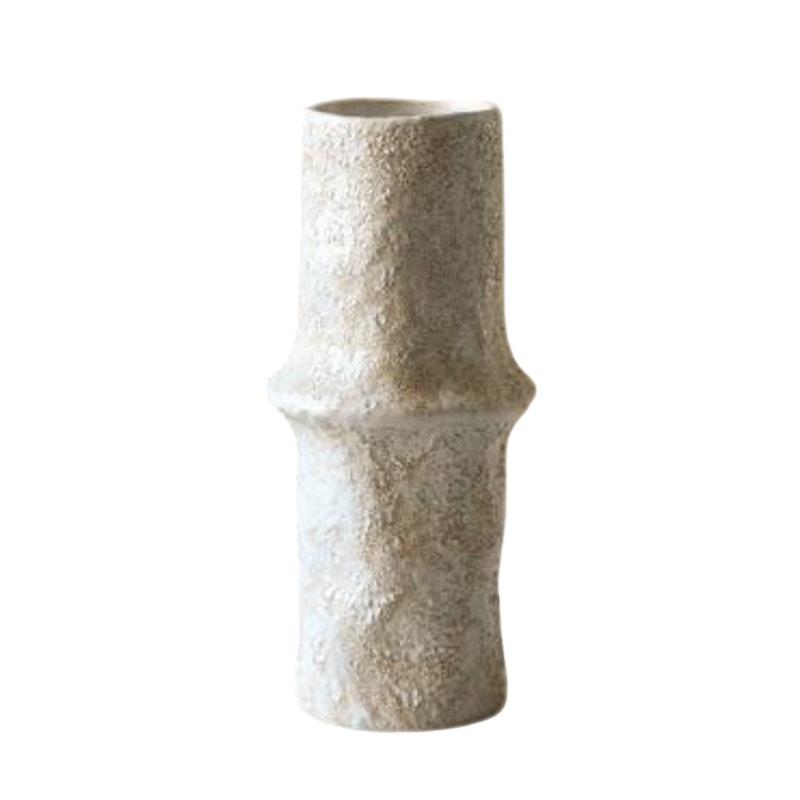 Ceramic Earth Vase Grå S, 24,5 cm
