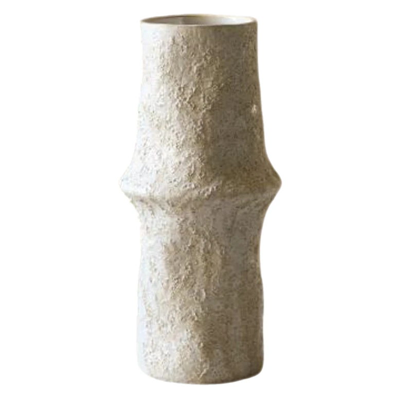 Botan&eacute; Ceramic Earth Vase L 30,5 Cm - Vaser Keramik Gr&aring; - BOT-EARTH-L