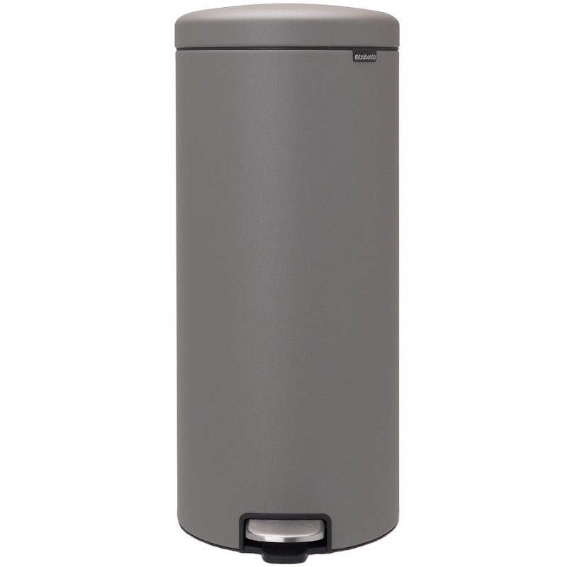 New Icon Pedal Bin 30L, Mineral Concrete Grey