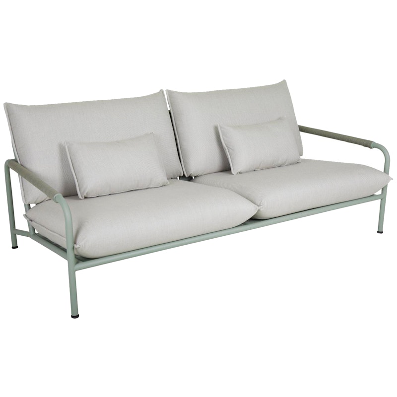 Lerberget Sofa 2,5-Pers, Grøn