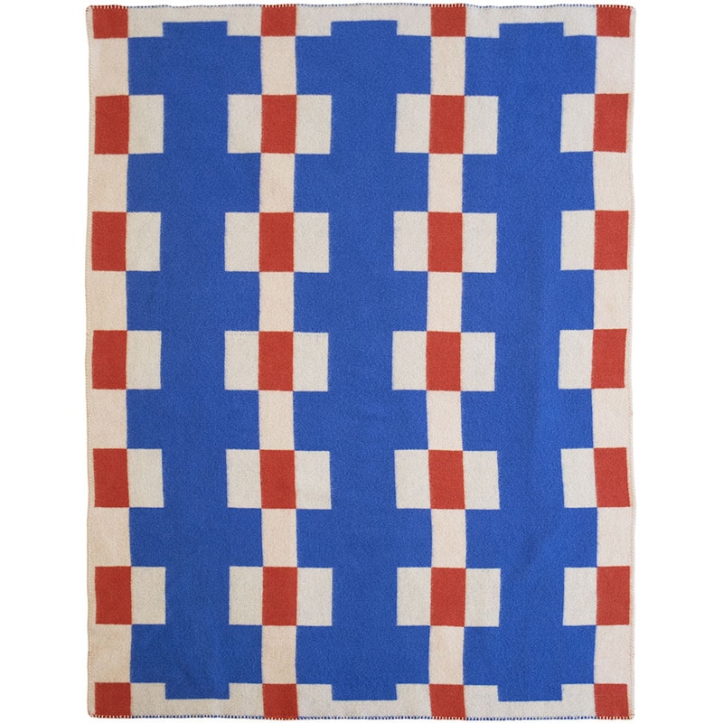 Marta Plaid 130x180 cm, Blå