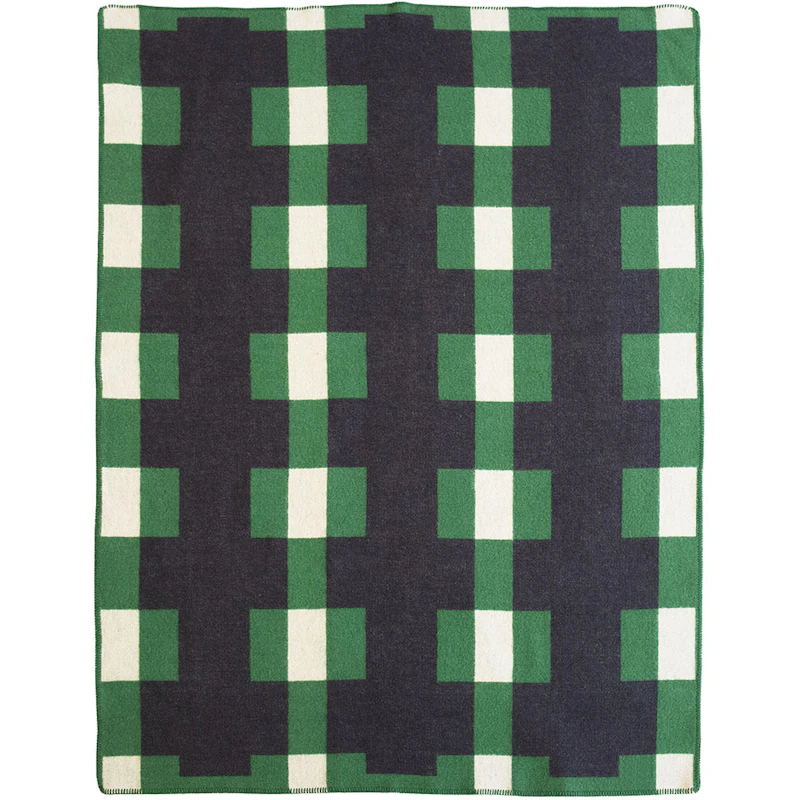 Marta Plaid 130x180 cm, Grøn