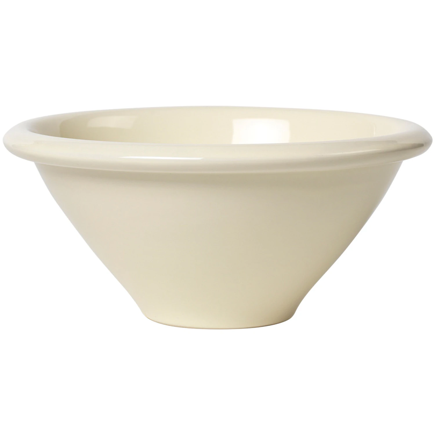 Broste Copenhagen Alfredo Sk&aring;l 15 Cm - Serveringssk&aring;le Stent&oslash;j Beige - 14533545