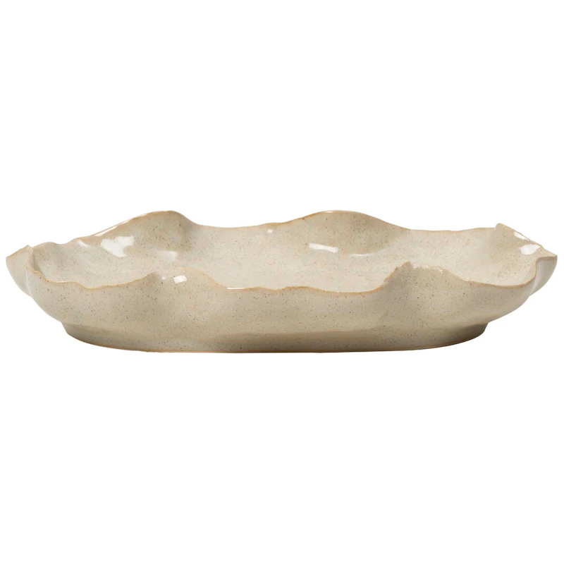 Cori Deco Serveringsfad 16,5 cm, White Cream