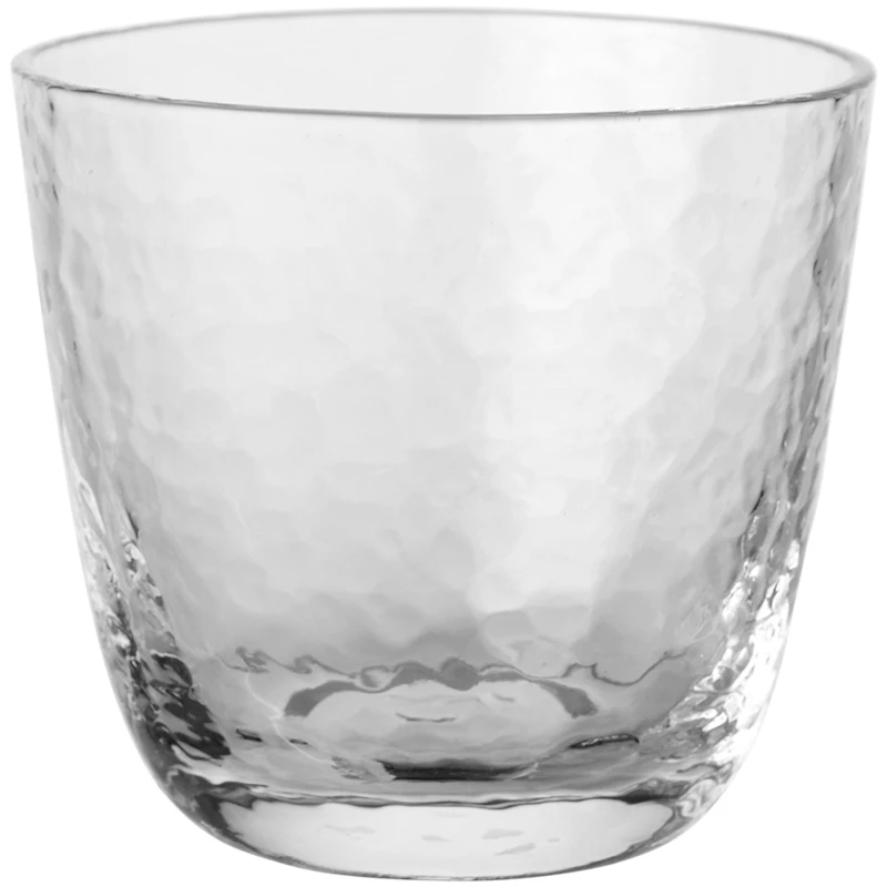 Hammered Drinksglas, Klart