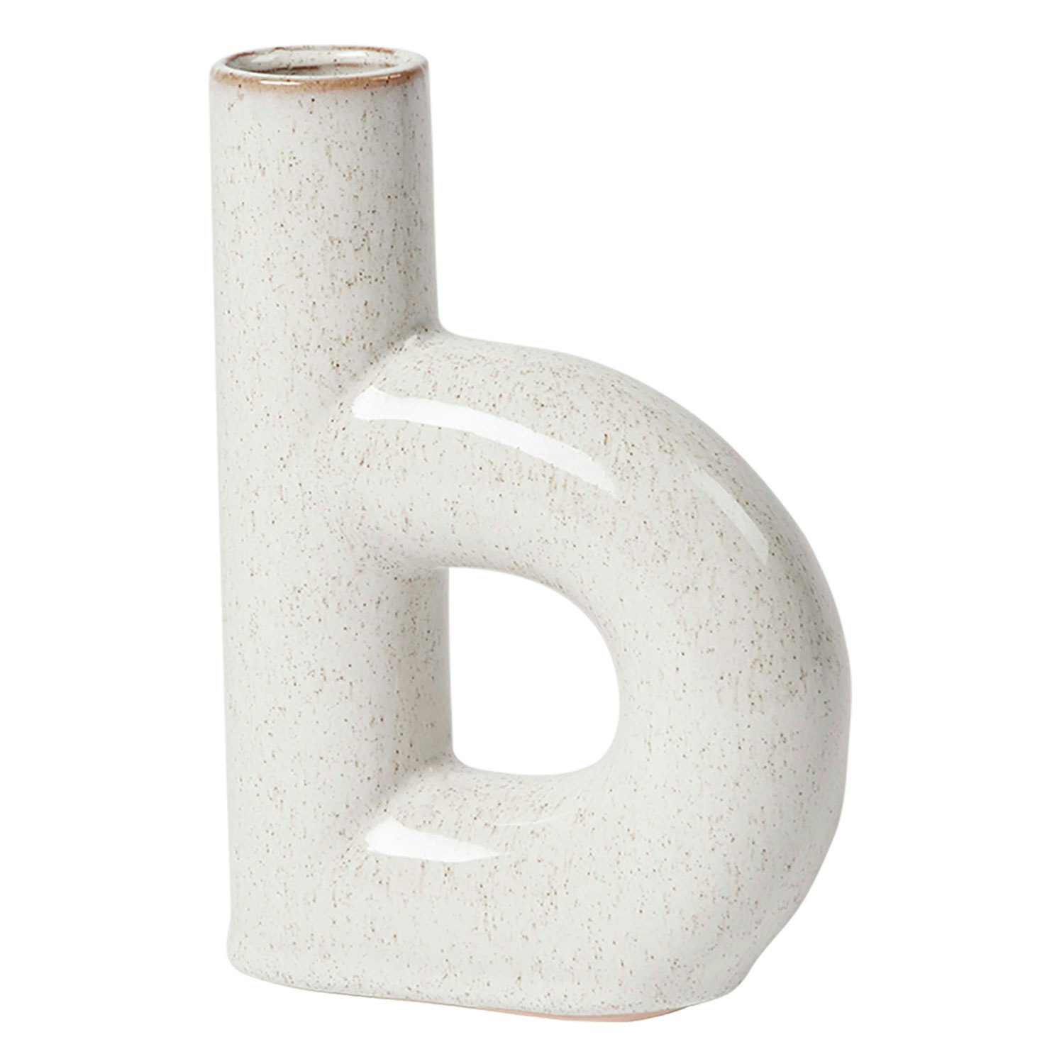 Broste Copenhagen Hector Vase B Grey - Vaser Stent&oslash;j Rainy Day - 14447036