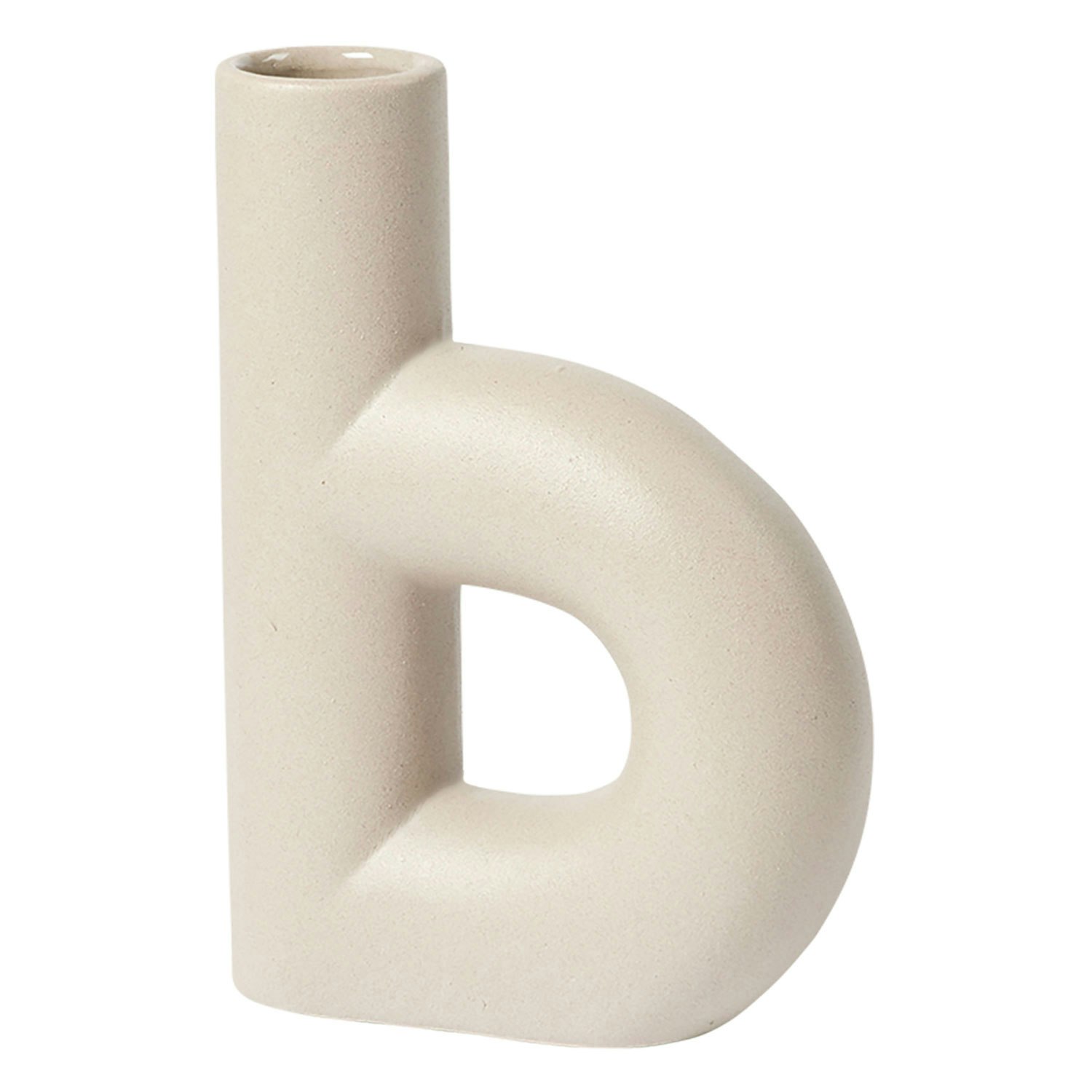 Broste Copenhagen Hector Vase B - Vaser Stent&oslash;j Dove Grey - 14447037