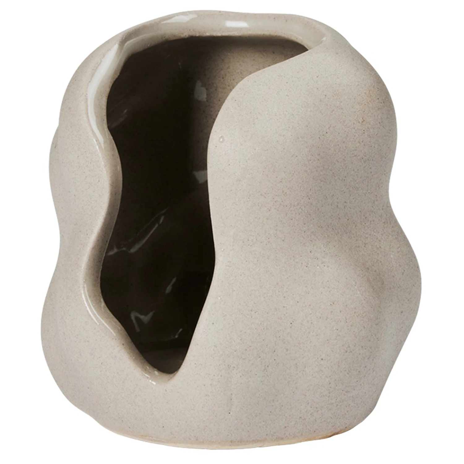 Broste Copenhagen Hekla Lysestage 10 Cm - Fyrfadsstager Stent&oslash;j Gr&aring; - 14447046