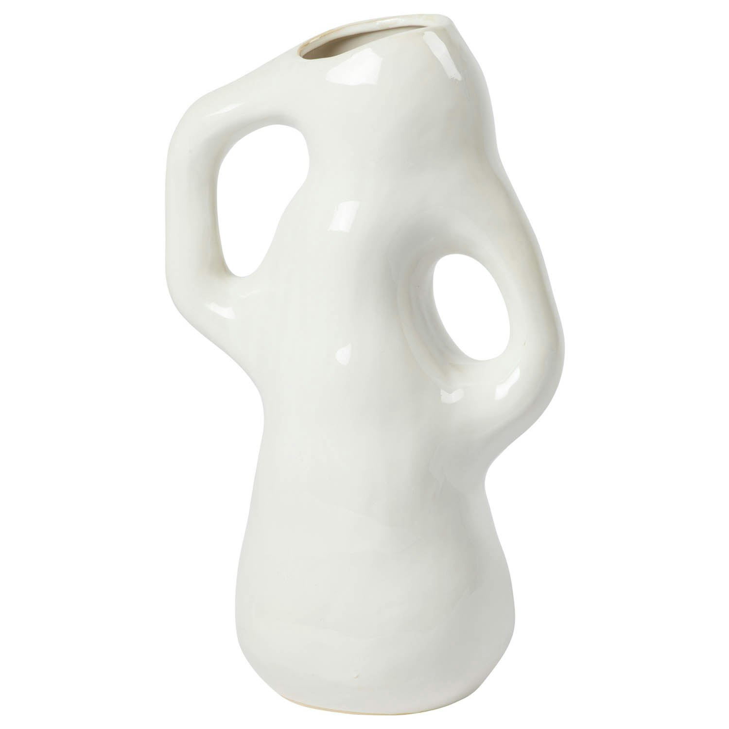Broste Copenhagen Isolde Vase - Vaser Stent&oslash;j Hvid - 14445425