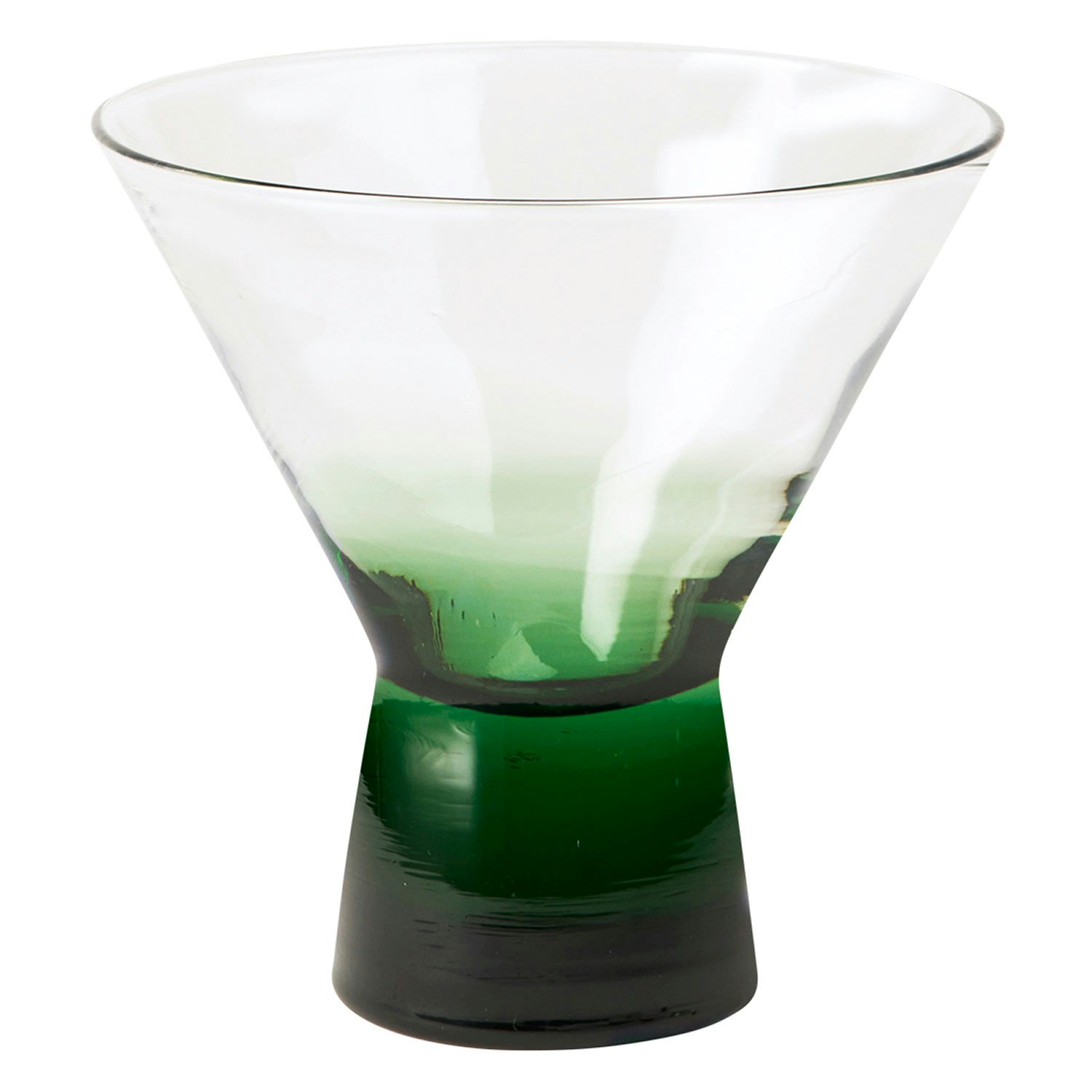 Broste Copenhagen Konus Cocktailglas t 10 Cl - Martini & Cocktail Mundbl&aelig;st Glas Gr&oslash;n - 14496264