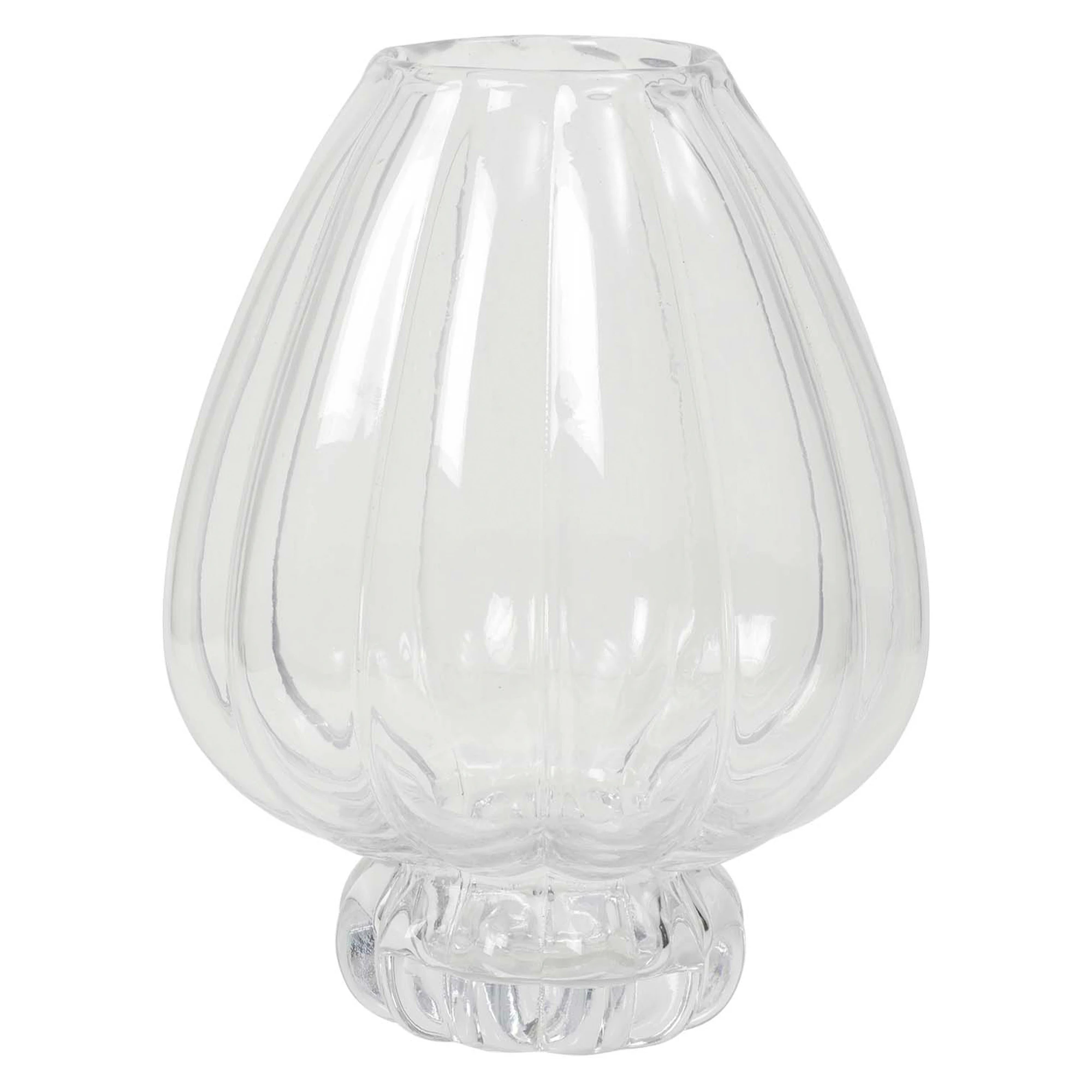 Broste Copenhagen Malou Vase - Vaser Mundbl&aelig;st Glas Klar - 14485089