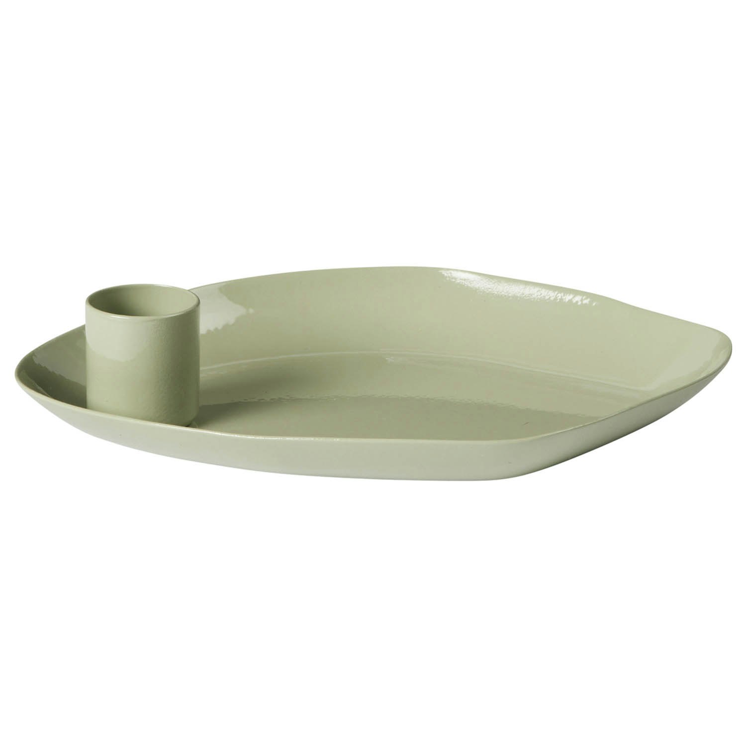 Broste Copenhagen Mie Lysestage 11 Cm - Lysestager Jern Desert Sage - 71178252