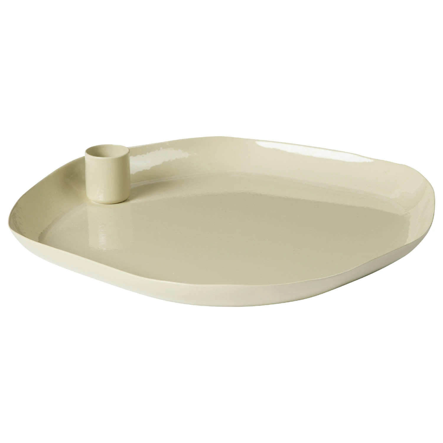 Broste Copenhagen Mie Lysestage 25 Cm Castle - Lysestager Jern Beige - 71178256