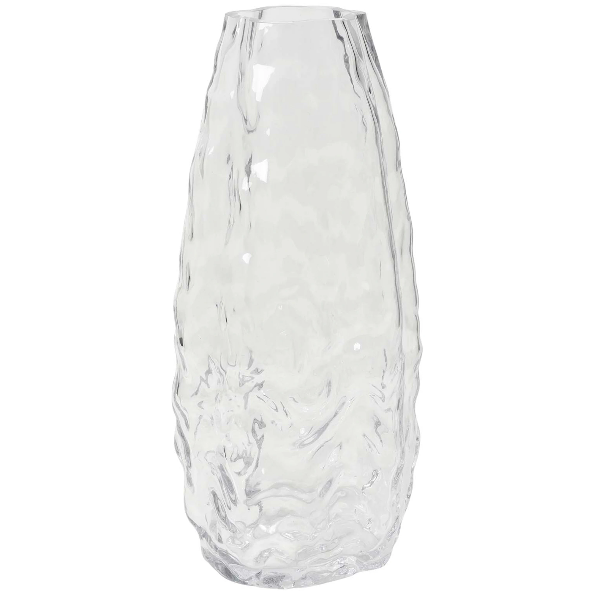 Broste Copenhagen Milla Vase Stor - Vaser Mundbl&aelig;st Glas Klar - 14485092